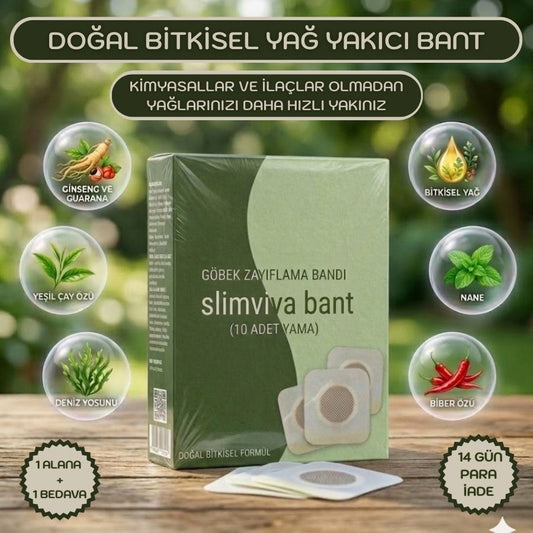 SLİMVİVA BİTKİSEL ZAYIFLAMA BANDI