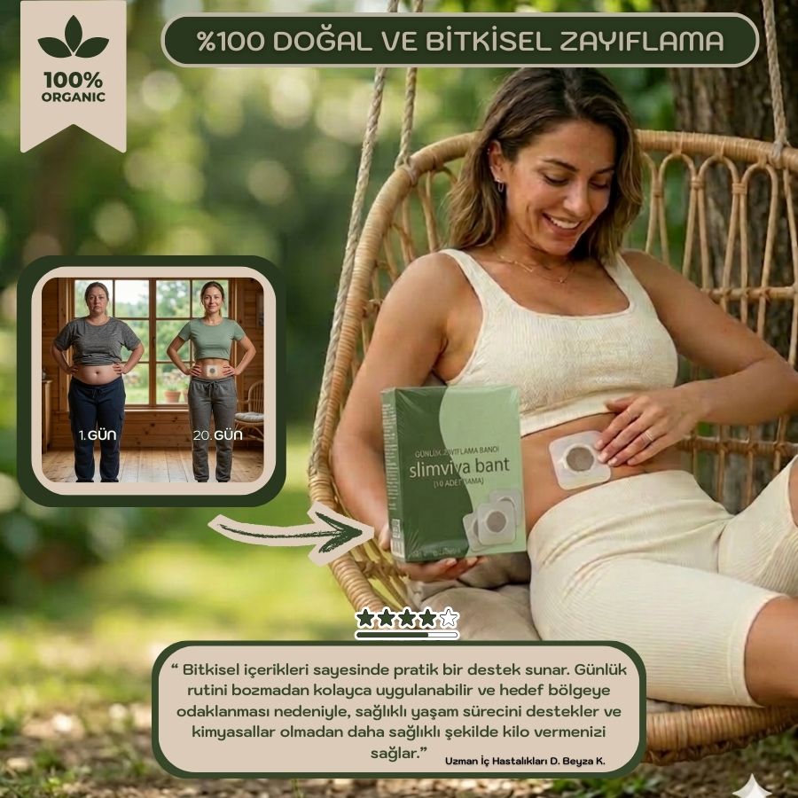 SLİMVİVA BİTKİSEL ZAYIFLAMA BANDI